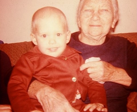 Jody with Great Grandman Lambert