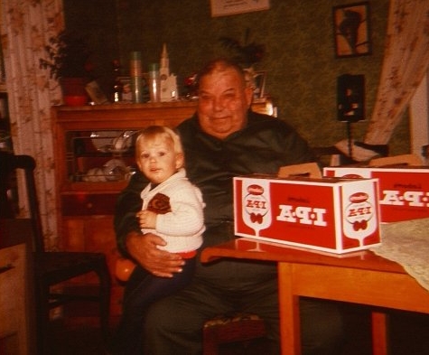 Jody with Grandpa