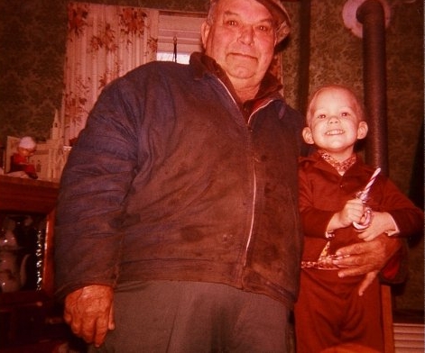 Jody with Grandpa